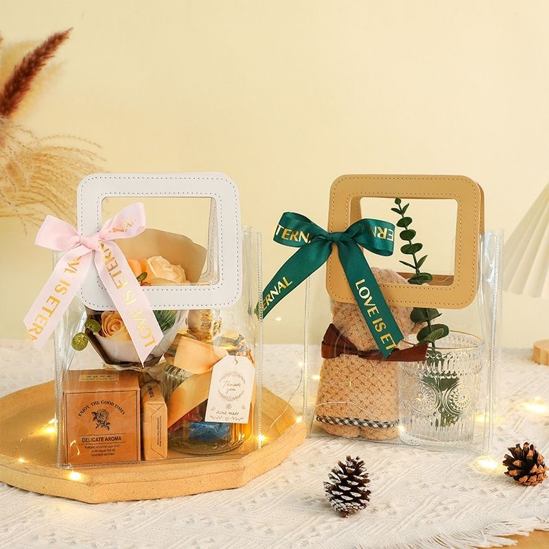 

Handle Leather Goodie Bag Mika Premium - PUTIH Premium