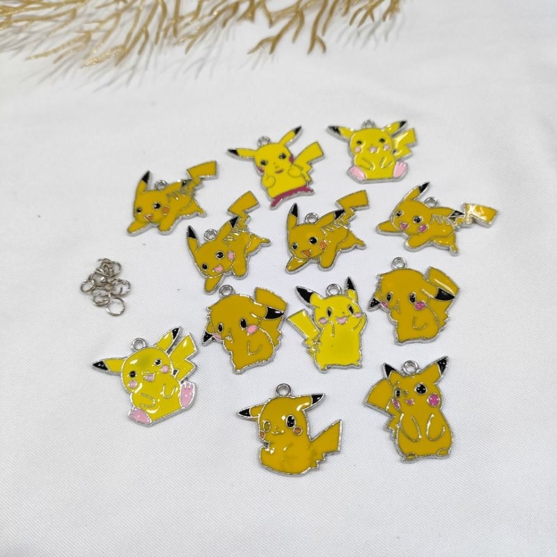 Liontin anak isi 12 pcs motif karakter anak