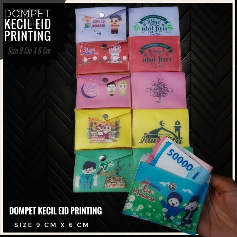 DOMPET KECIL EID PRINTING WADAH ANGPAU SPECIAL LEBARAN