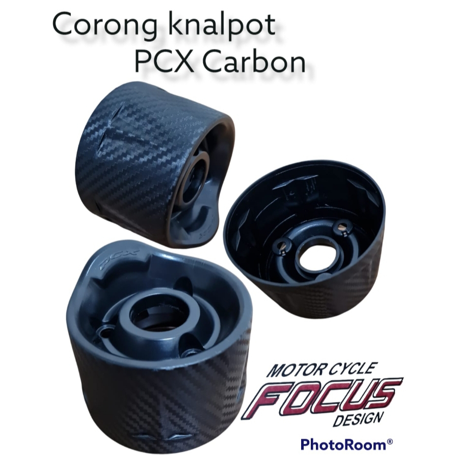 corong knalpot karbon pcx anti pecah