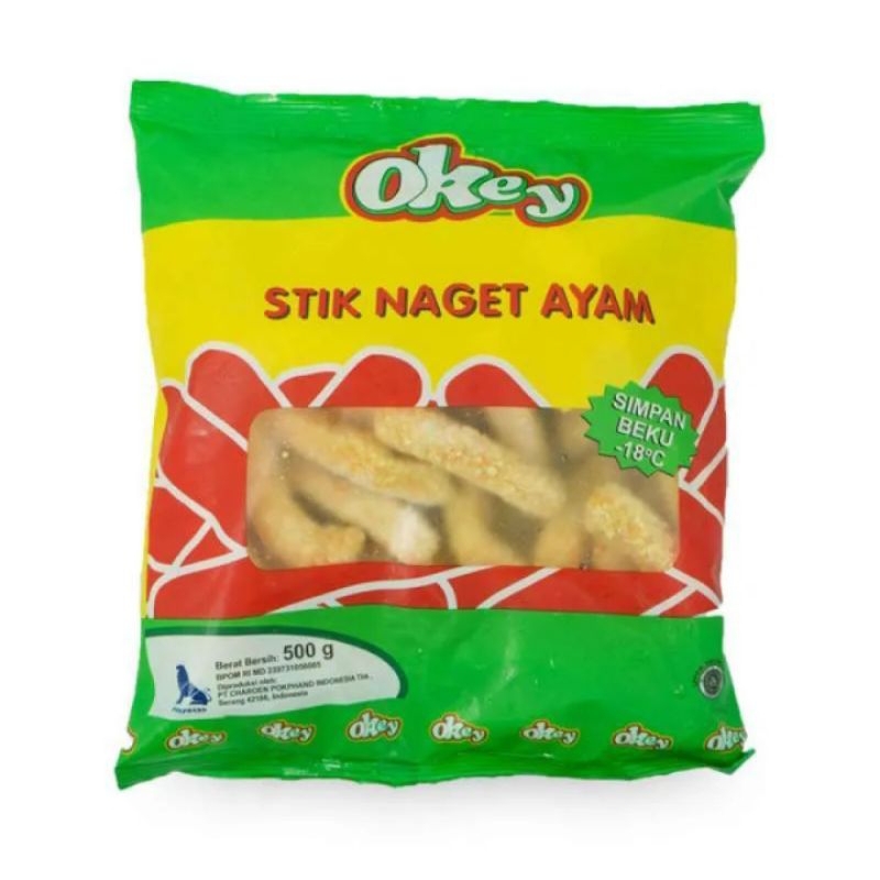 

Okey Chicken Naget Stik/Coin 500g