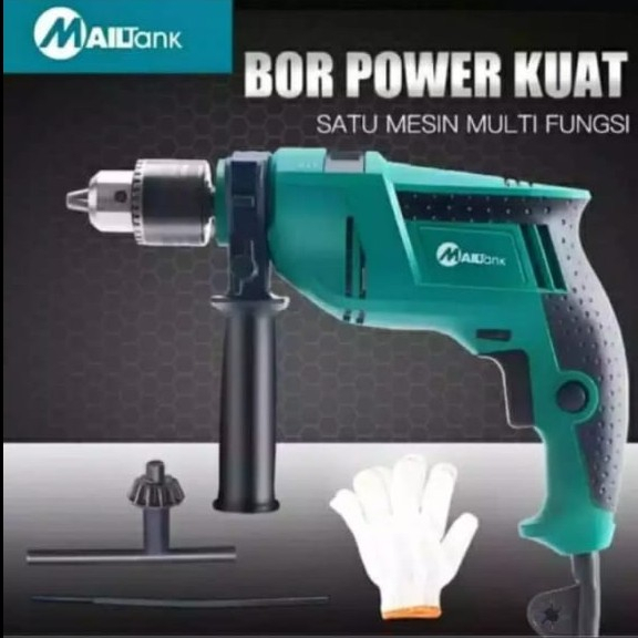 MAILTANK SH09 Bor Listrik Tangan Impact Beton Reversible Mesin SH-09