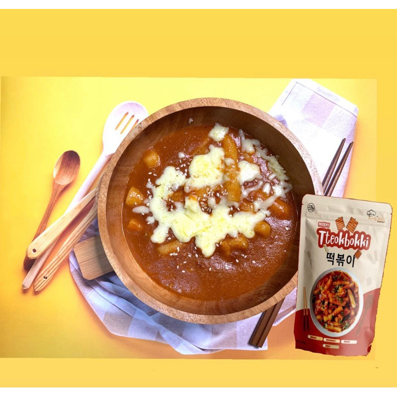 

Tteokbokki mozzarella kemasan