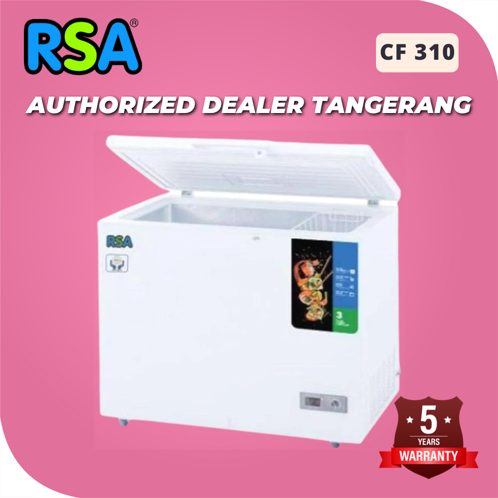 Chest Freezer RSA CF 310 Freezer Box 300 Liter Original