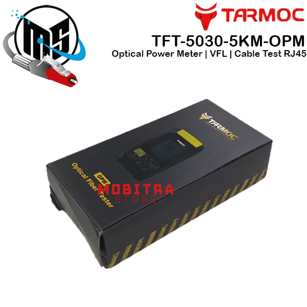 Tarmoc TFT-5030-5KM-OPM |Mini OPM -50~+30dB | VFL | LAN Tester |Senter