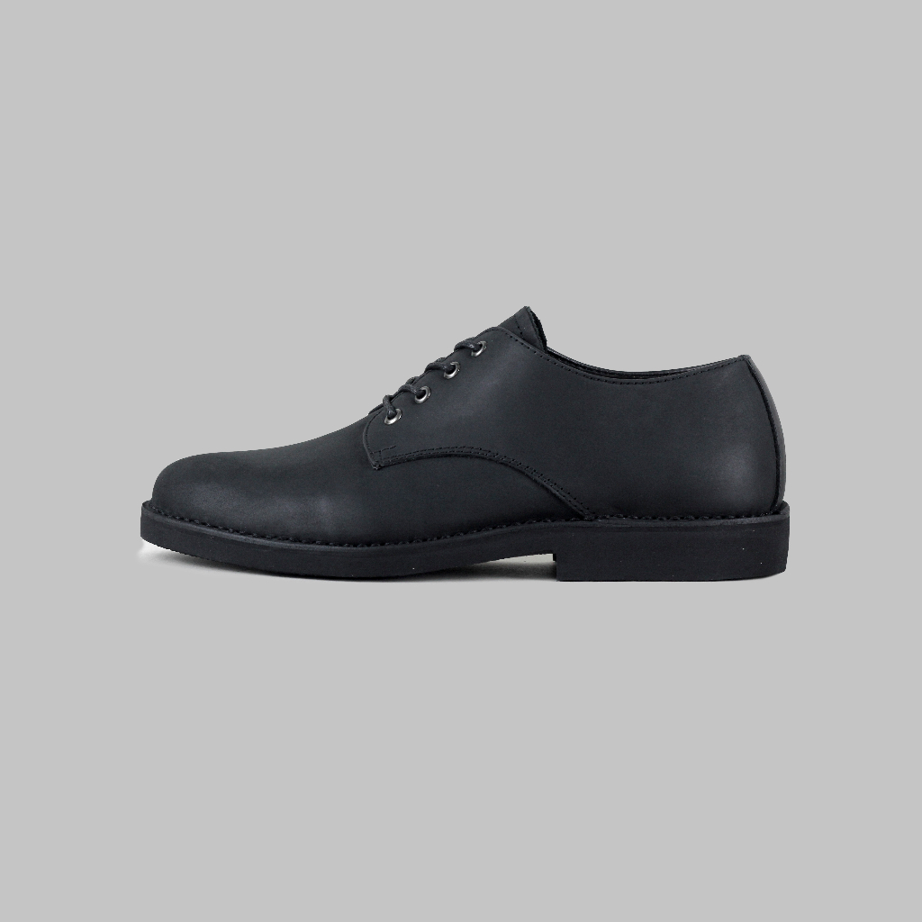 ARTAP Footwear - Sepatu Kulit Asli Pria - Law CH Full Black