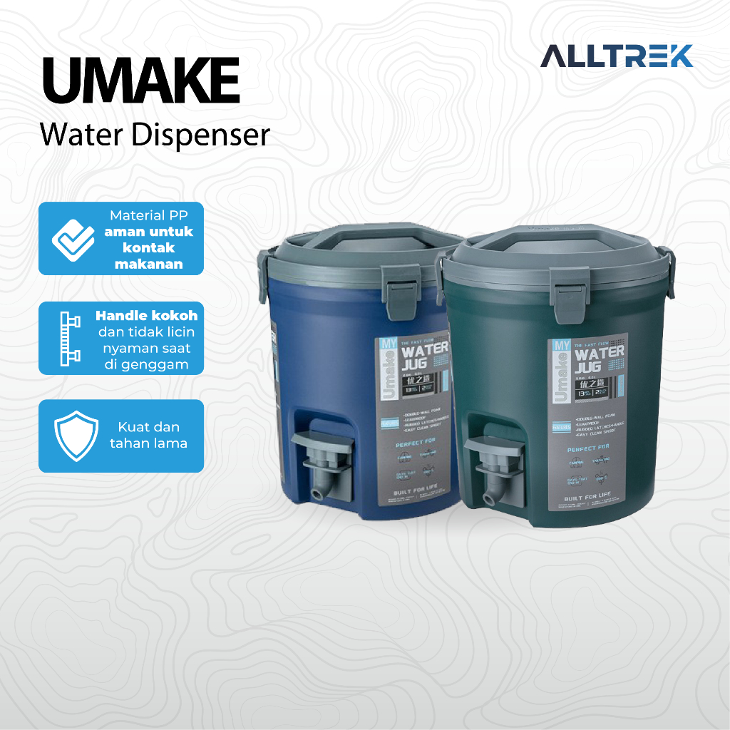 ALLTREK Galon Air Insulasi UMAKE Insulation Water Dispenser Portable