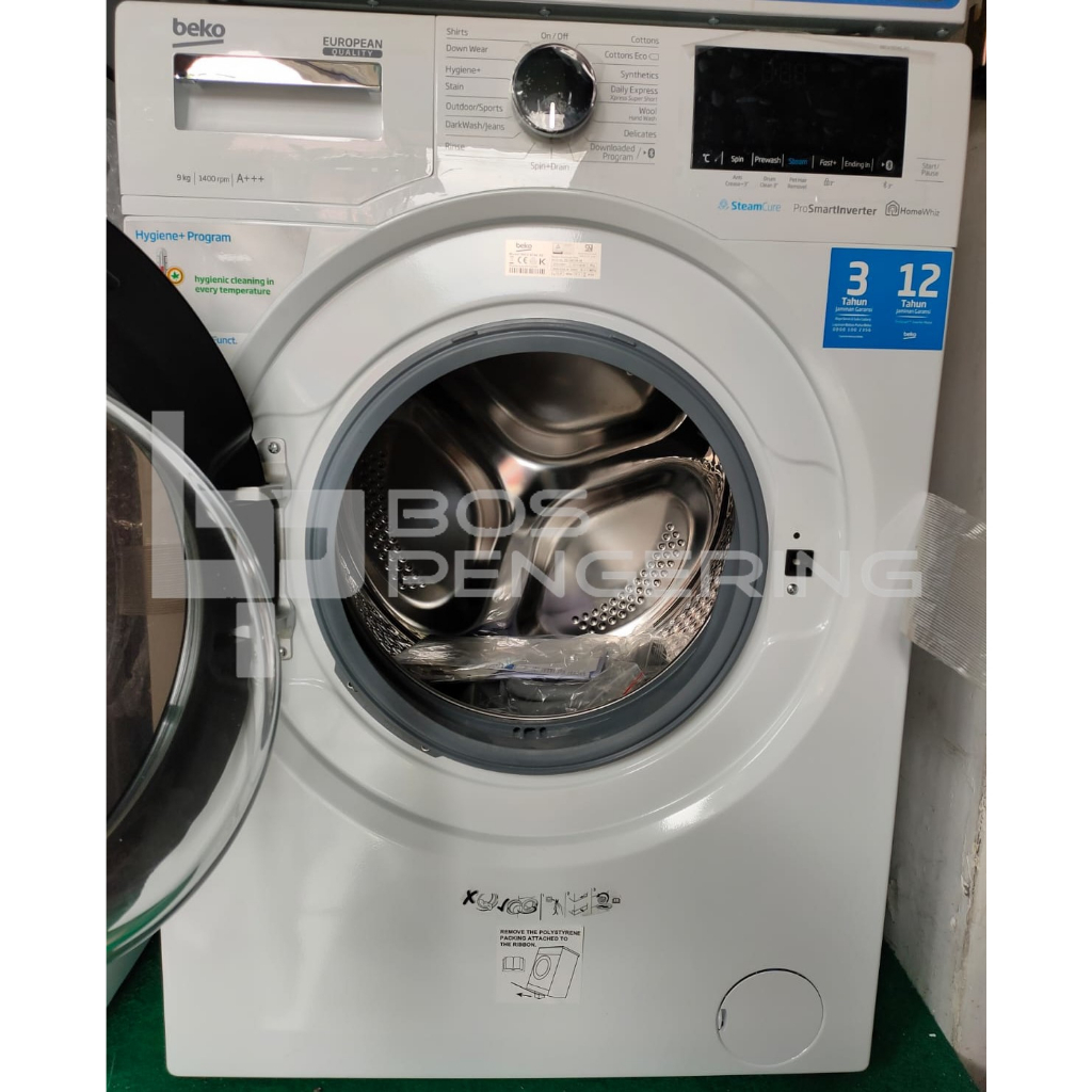 Mesin Cuci Beko 9Kg Washer Beko 9 Kg Mesin Laundry Beko WCV9746X0