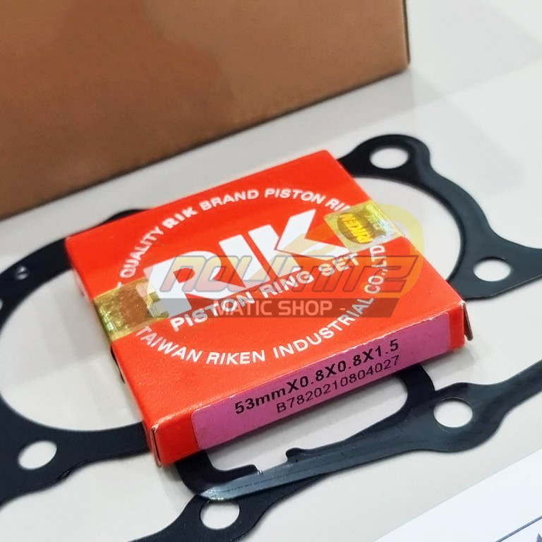 Blok Mesin BRT Bore Up Piston 53mm Genio New Beat Deluxe Scoopy 2020