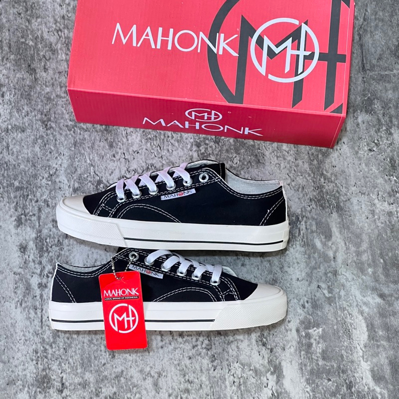 Mahonk Sneakers - Sepatu Snekers Casual Pria Wanita Original Lokal Brand