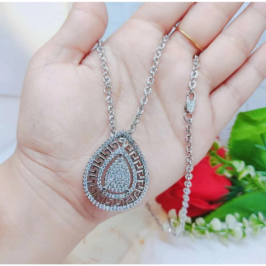 Kalung Xuping Mata Full Lapis Emas Perhiasan Fashion R1/R2/R3/R4