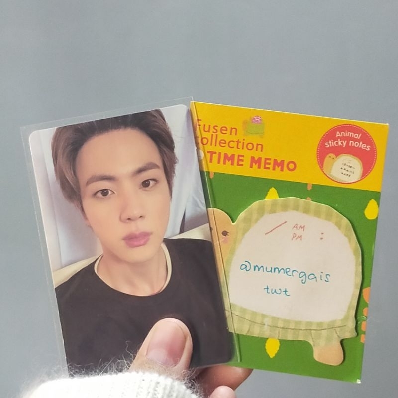 fullset blu-ray mots photocard seokjin