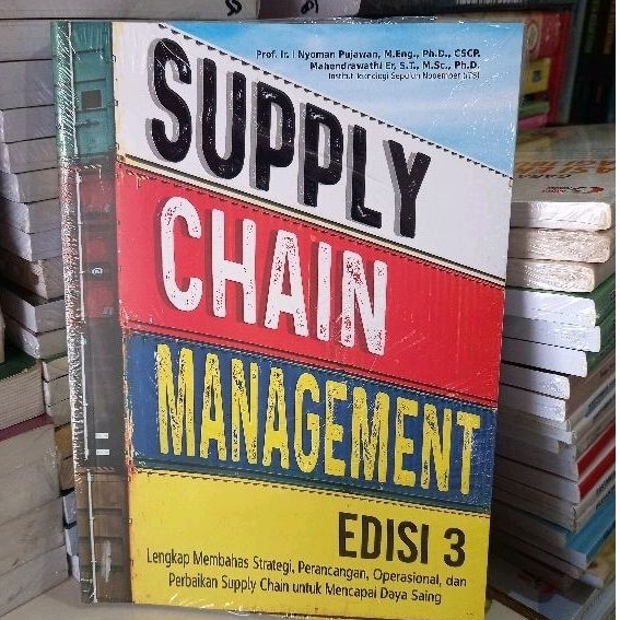 BUKU SUPPLY CHAIN MANAGEMENT  I Nyoman Pujawan ORIGINAL