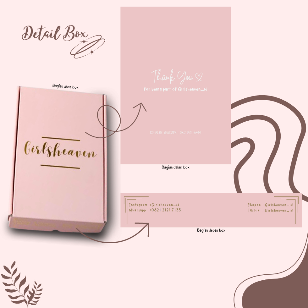 Gift Box Premium Kotak Kado [ Girlsheaven_id ]