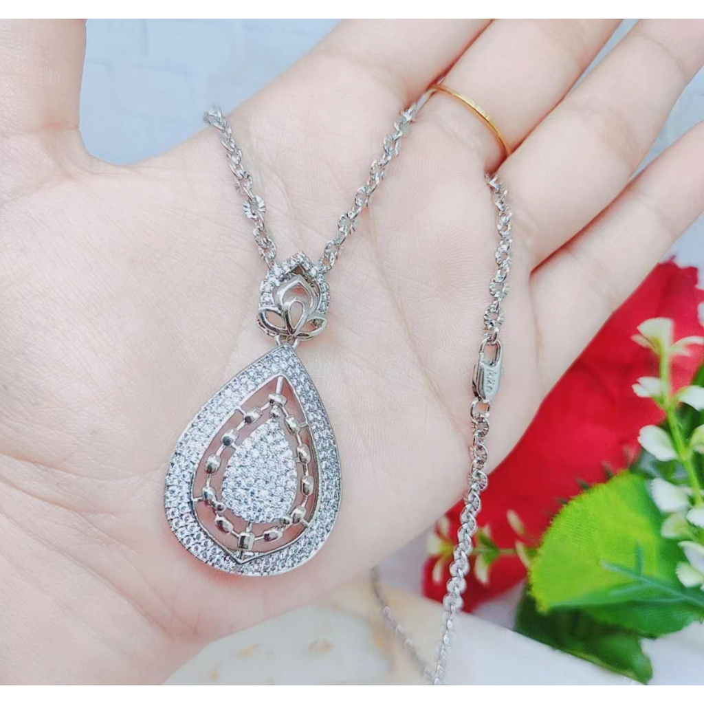 Kalung Xuping Mata Full Lapis Emas Perhiasan Fashion R5/R6/R7/R8