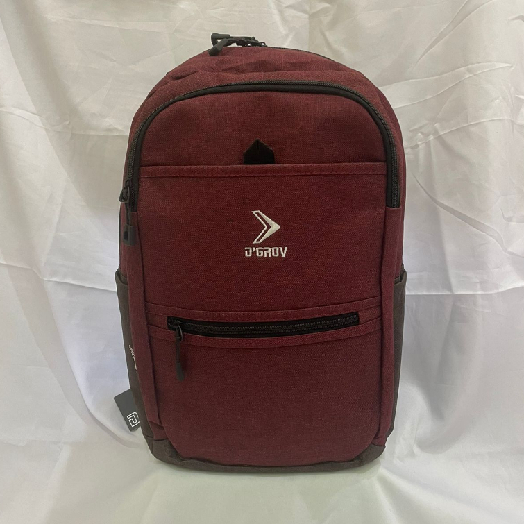 D'Grov Tas Ransel Sekolah Laptop Pria Wanita Dgroove | Tas Laki Laki Tas Perempuan | Tas Ransel Dewa
