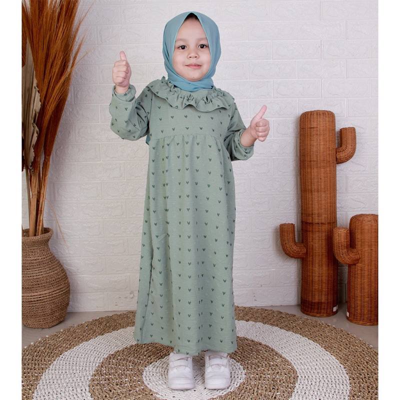 Gamis crinkle rubiah
