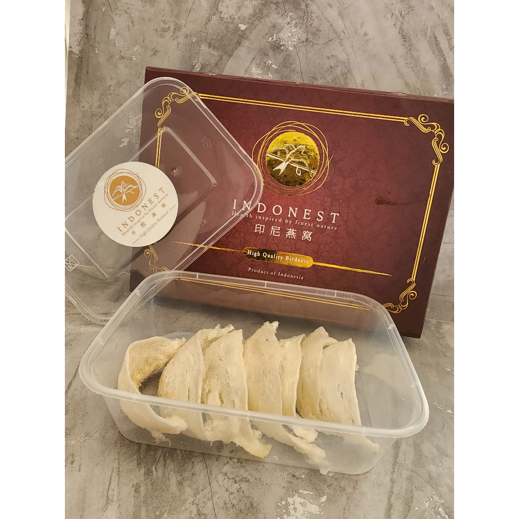 

Sarang Burung Walet Kualitas Export Grade AAA Per 60gram (MANGKOK)