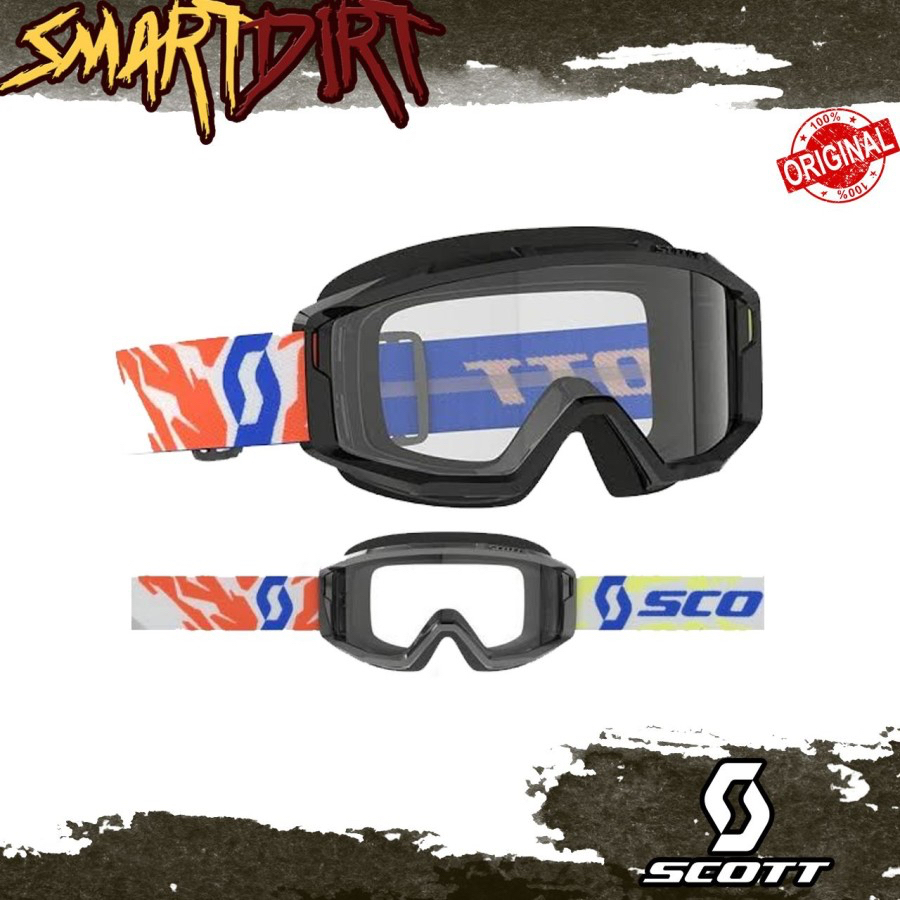 KACAMATA SCOTT PRIMAL YOUTH CLEAR GOGGLE CROSS SCOTT ANAK ORIGINAL
