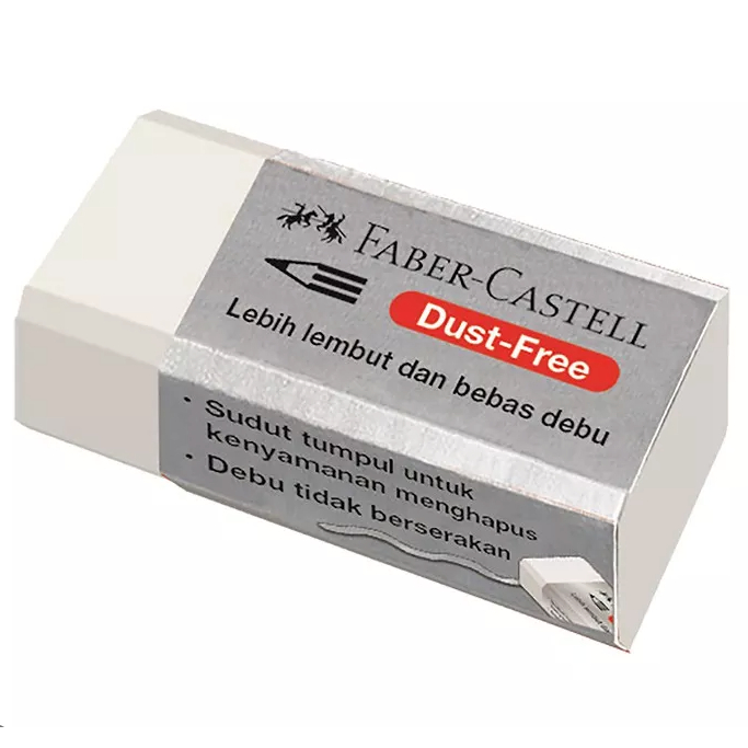 

Penghapus Faber Castell Putih KECIL Bebas Debu Original [Per 1 pcs]