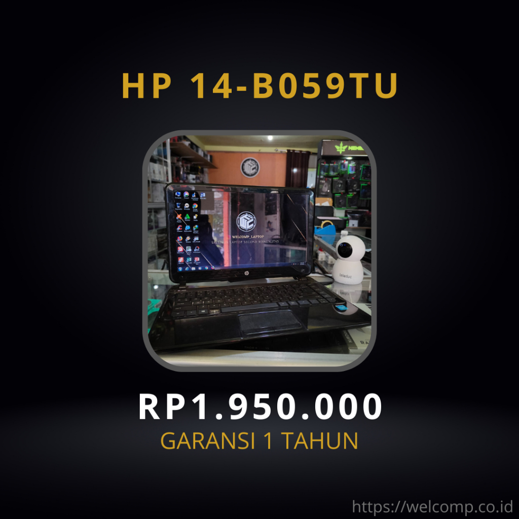 Laptop 2ND HP 14-B059TU Bergaransi 1 Tahun