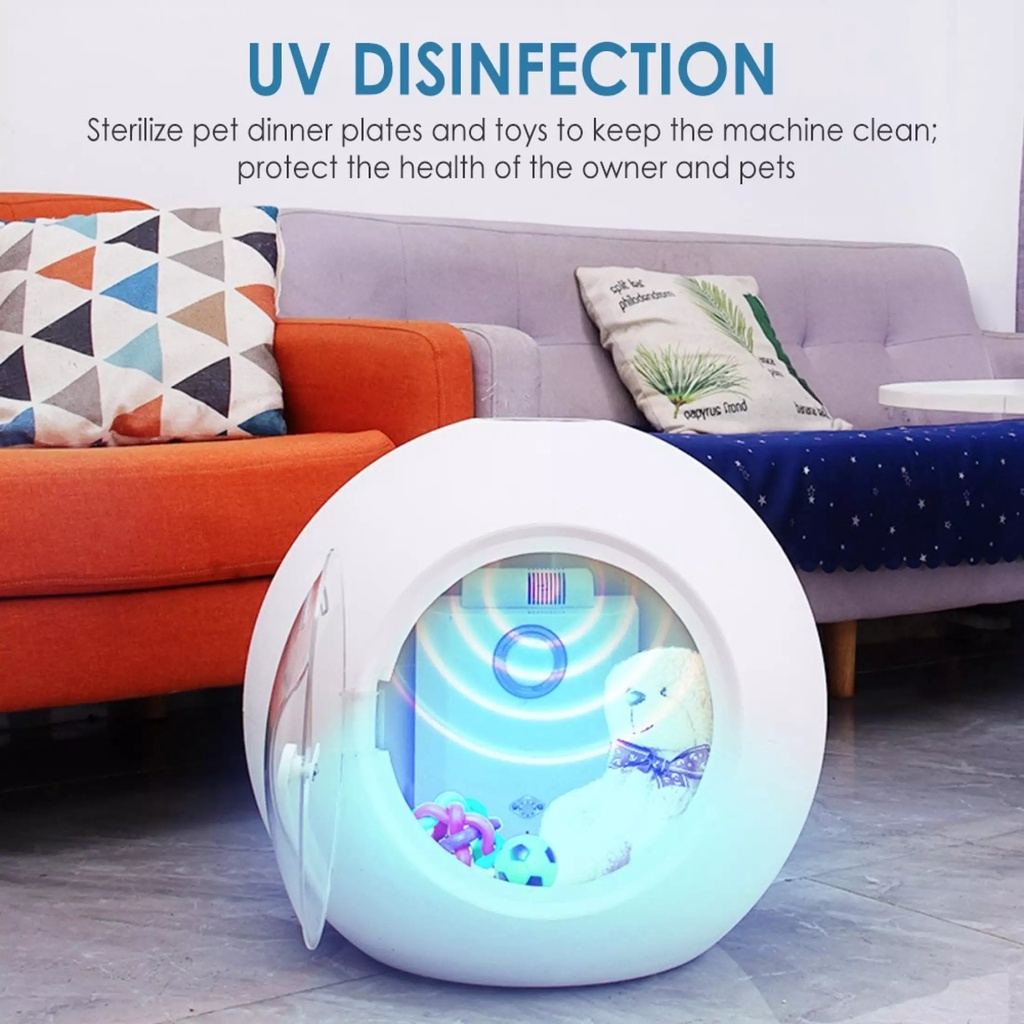 ⚡⚡⚡Pet UV Drying Box 50L Ruang Besar Dedicated Mesin Pengering Bulu Hewan Untuk Kucing Anjing