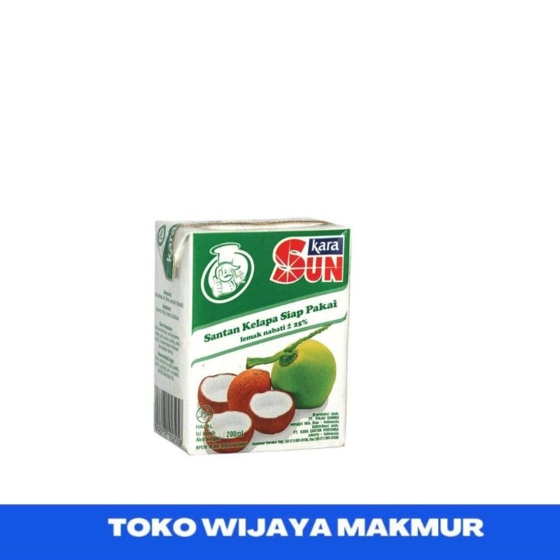 

Sun Kara Santan Kelapa 200ML