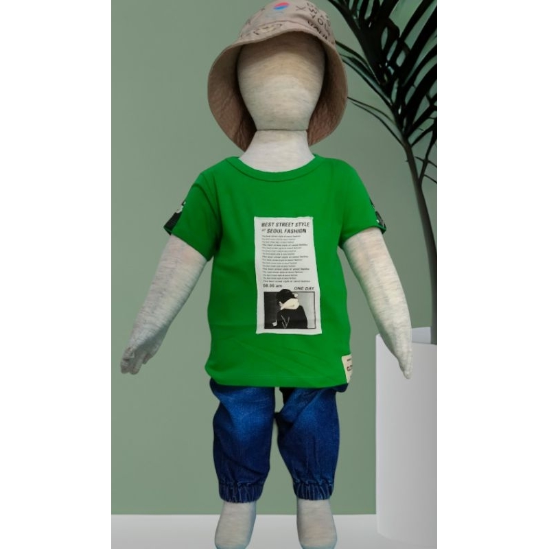 Setelan baju anak laki /setelan boys Uson anak import