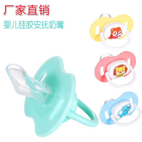 Empeng Dot Bayi silicon Dot Bayi datar Kompeng Bayi Food Grade Soother Baby Pacifier Dot Bayi Paling Imut Kualitas Terbaik