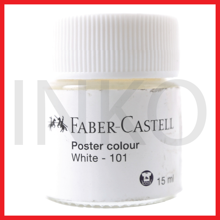 

FABER CASTELL POSTER COLOUR WHITE 15ML