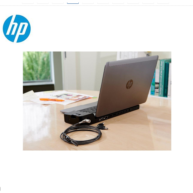 Docking Station HP Ultraslim D9Y32AA Original Elitebook Probook ZBook