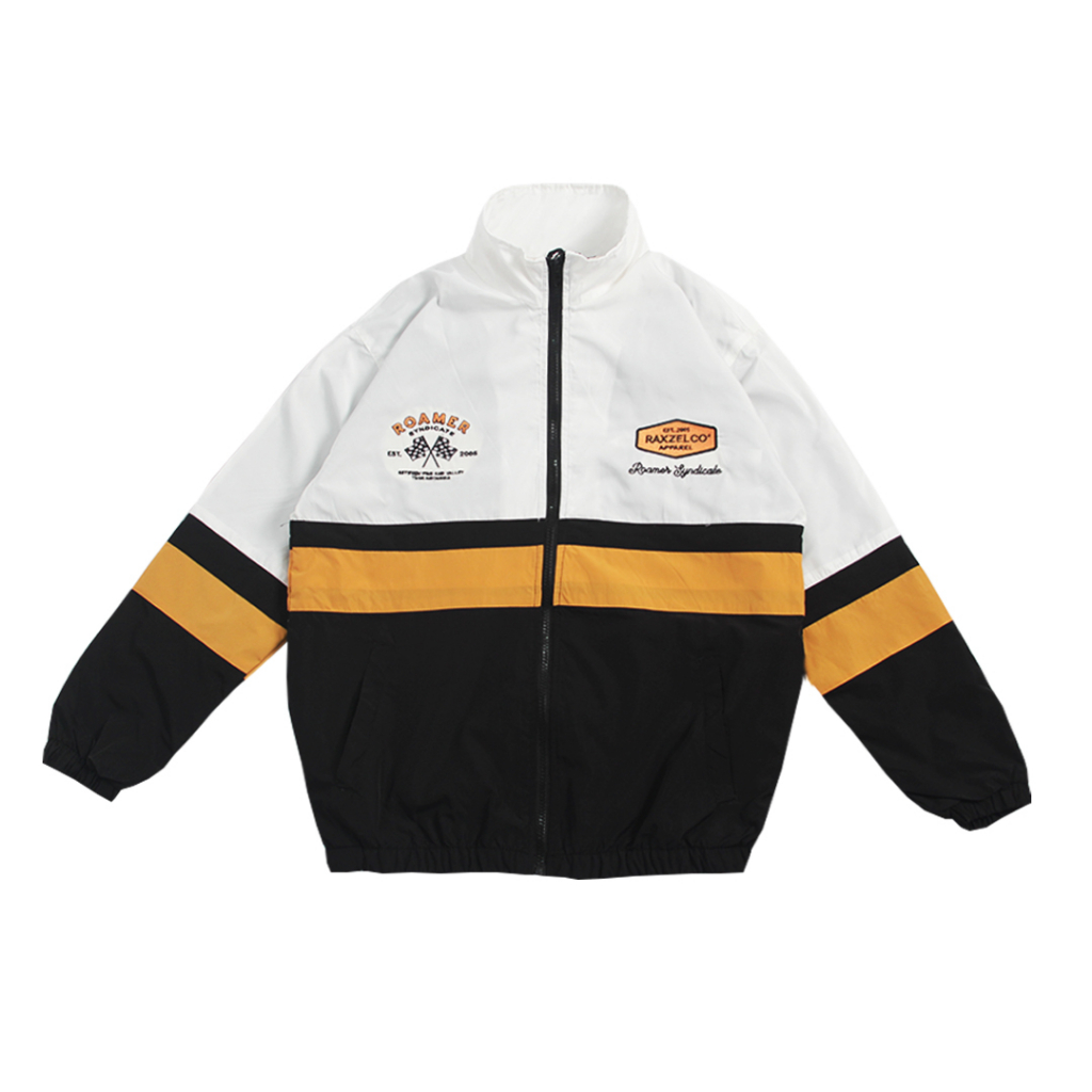 Raxzel Jaket Track Vintage 3D