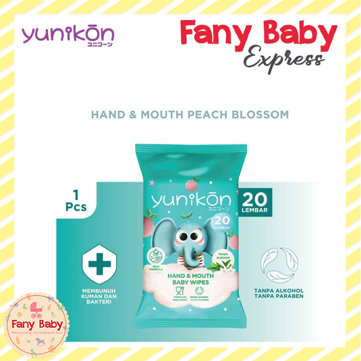 YUNIKON WET WIPES 20 SHEETS