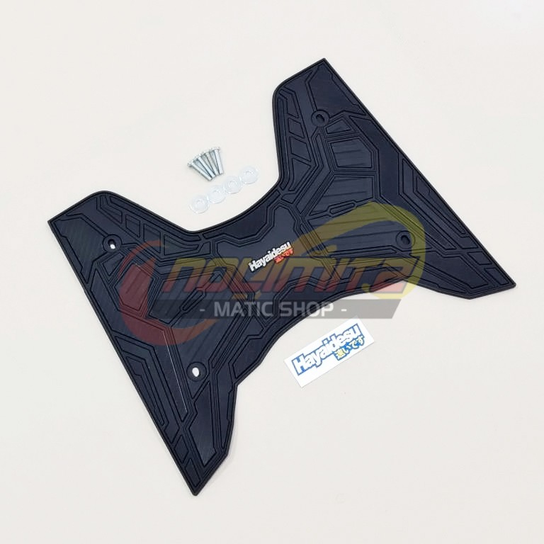 Karpet Karet Hayaidesu Floor Mat Pijakan Kaki Honda Vario 160