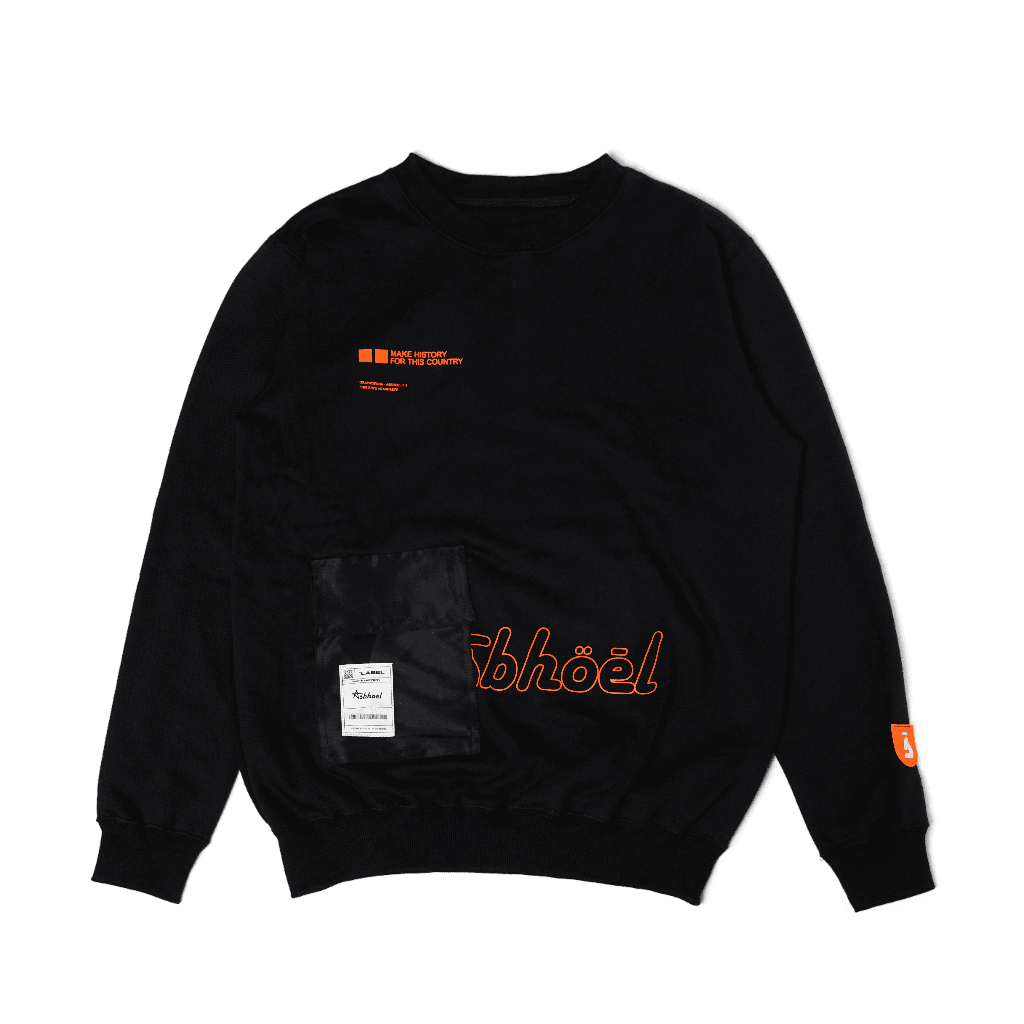 Asbhoel Crewneck Start Black