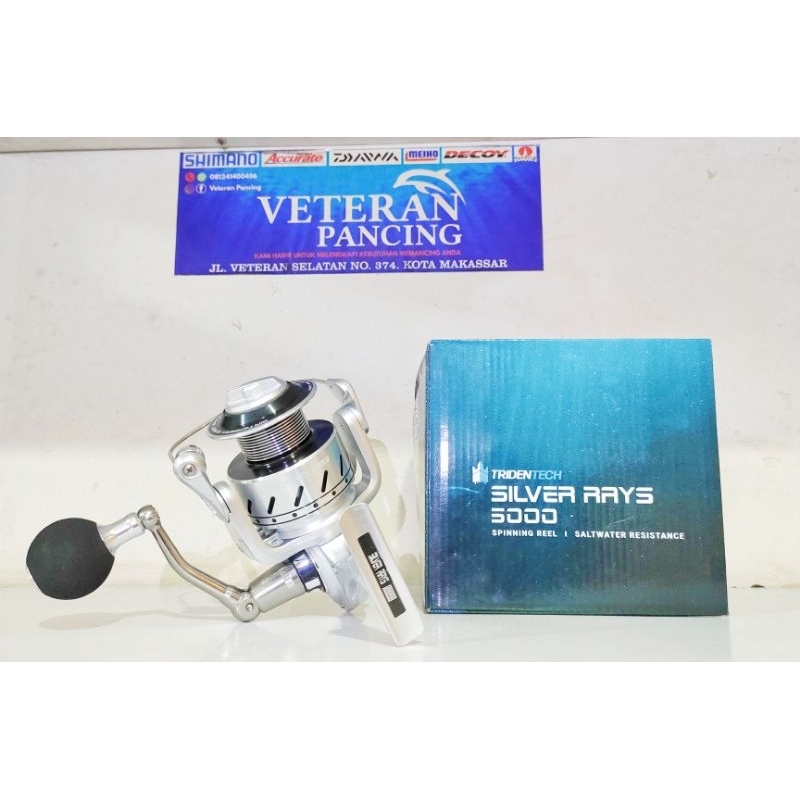 Reel Tridentech Silver Rays 5000 New Color 2021