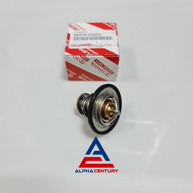 THERMOSTAT INNOVA FORTUNER BENSIN VIOS YARIS GARANSI 03093 ORI GARANSI