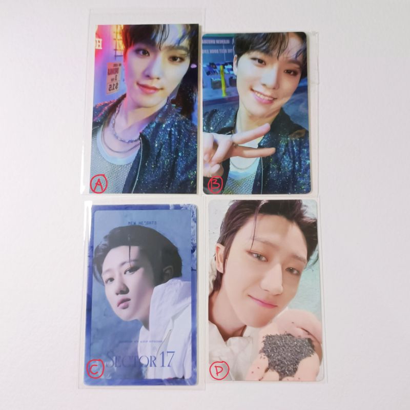 Seventeen Photocard Sector 17 The8 Dino POB weverse UMS official PC