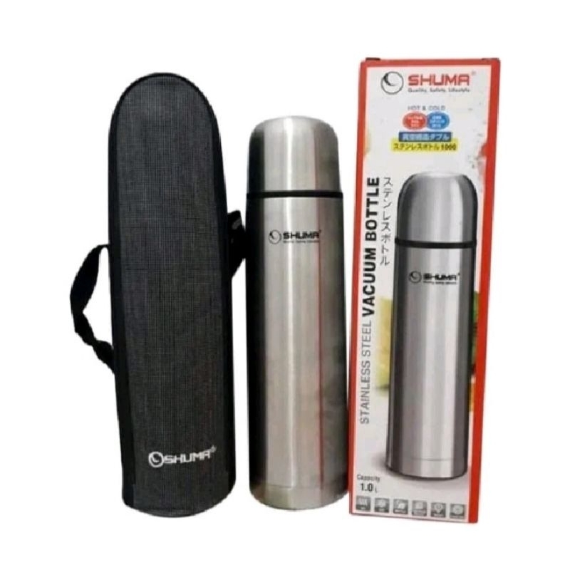 Shuma termos air panas dan dingin vaccum bottle stainless 350 500 ml