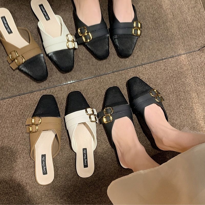 [COZY] Lydia Sepatu Flat Korean Fashion Wanita Import