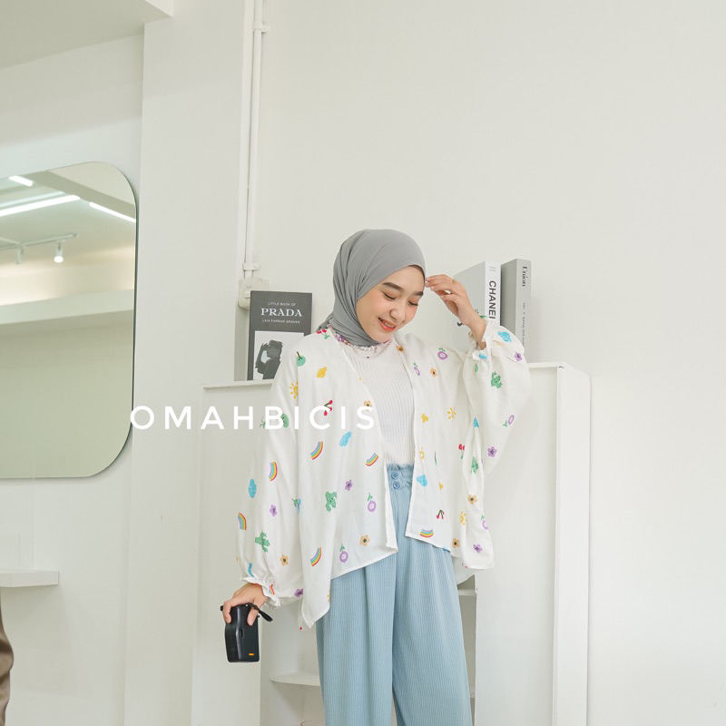 Camellia Outer by omahbicis-Outer Korea-Outer Rayon big size-Outer Wanita