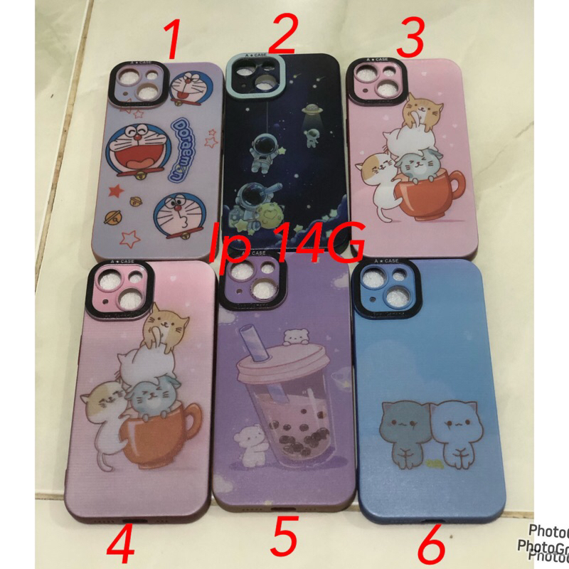 Softcase gambar motif disney ip 14G Case silikon hp