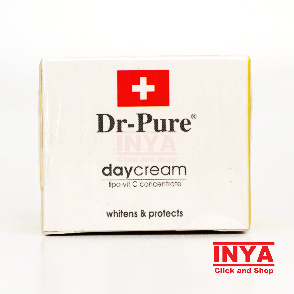 Krim Muka Siang DR PURE DAY CREAM Whitens &amp; Protects