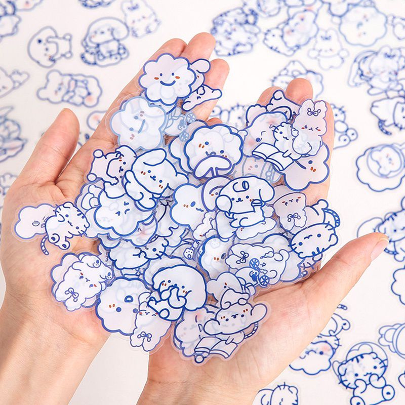

40 pcs Lovely Cartoon Stiker Set Diary Dekor DIY Waterproof