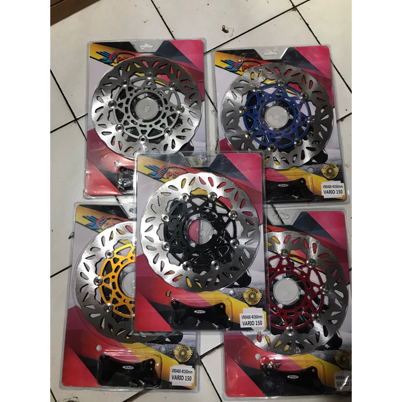 piringan psm vario new 5 lubang piringan vario 150  new cakram psm vario 150 260 mm 5 lubang dics ps