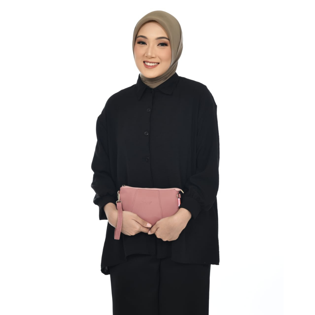 CAROLIN BY INOE wanita slempang  tas wanita kekinian tas wanita harian tas serbaguna best seller sling bag tas slempang terbaru best seller tas slempang pariput tas slempang korean style tas slempang import chocoly dhanisa flip fuji wilona