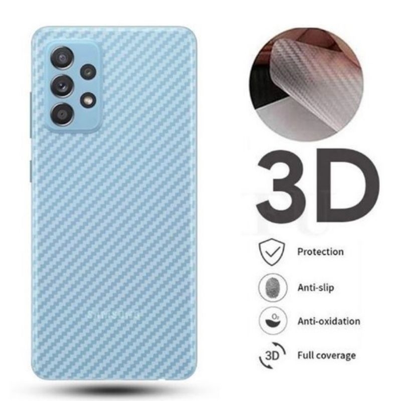 Skin Carbon Samsung A01 A01 Core A02 A02S A03 A03S A03 Core A04 A04S A04 Core A10 A10A A20 A20S A30 A30S A50 A50S A60 A70 A80 A90 A11 A12 A13 4G A13 5G A14 A14 5G A21 A21S A31 A51 A71 A81 A91 Garskin Anti Gores Belakang Handphone