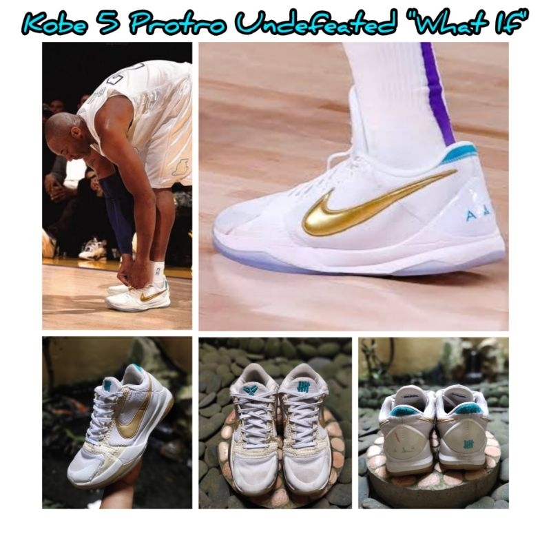Kobe 5 Protro Undefeated "What If" - size 40