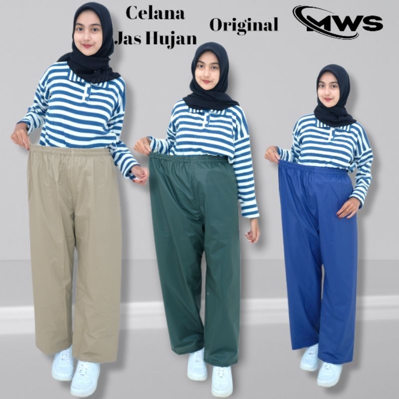 CELANA Jas Hujan MWS Original