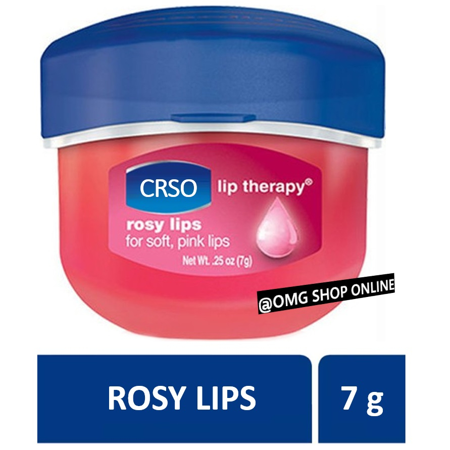 COD Termurah !!! CRSO Lip Therapies Rosy Lips SOFT PINK USA / Lipbalm Liptint Lipgloss Pelembab Bibir Pemerah Bibir Pink Korea Kosmetik Wanita Mirip Vaseline Lip Therapy Lip Balm Anak Sekolah Make Up Mencerahkan Bibir Hitam Bibir Kering Menjadi Bibir Pink